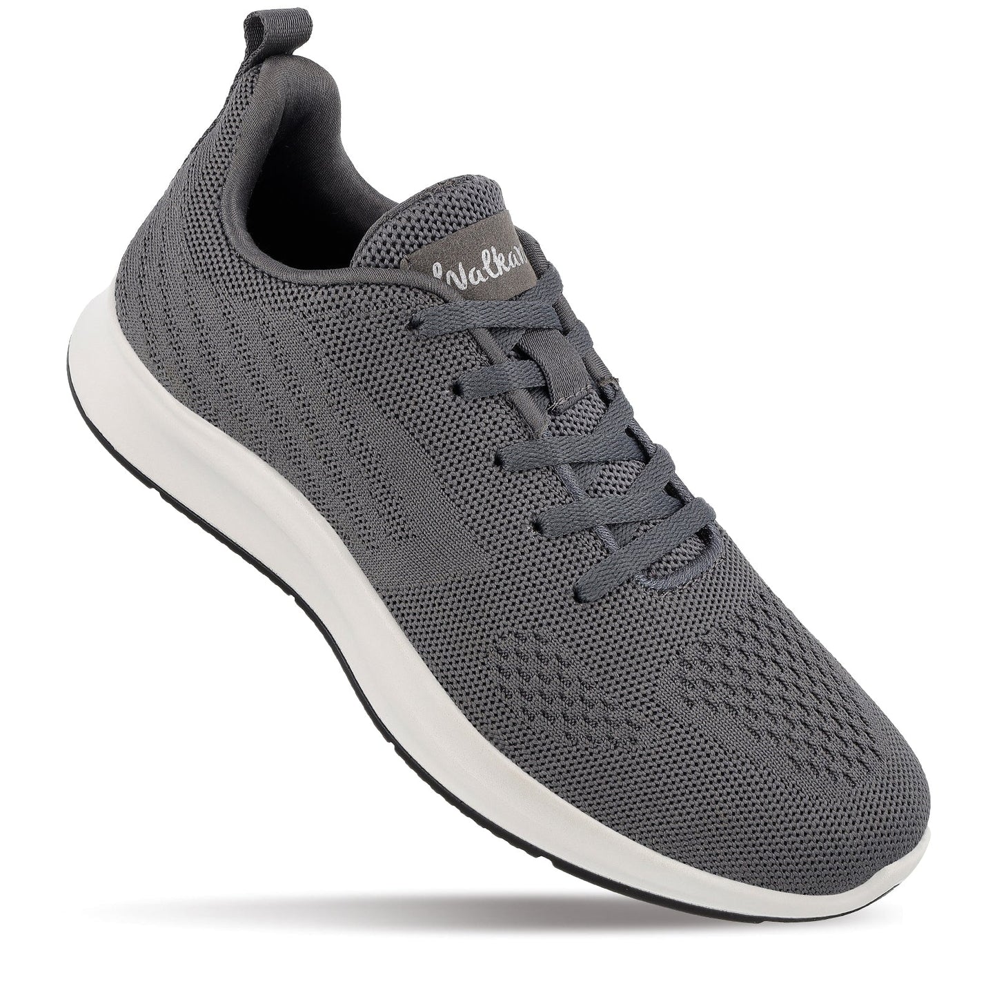 Walkaroo Men Non Marking Shoes - WS6090 Grey - Walkaroo Footwear