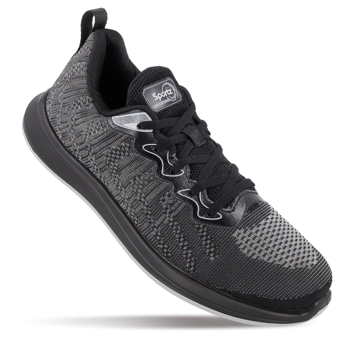 Men's Daily Wear Non Marking Sports Shoes  - WS6092 Black