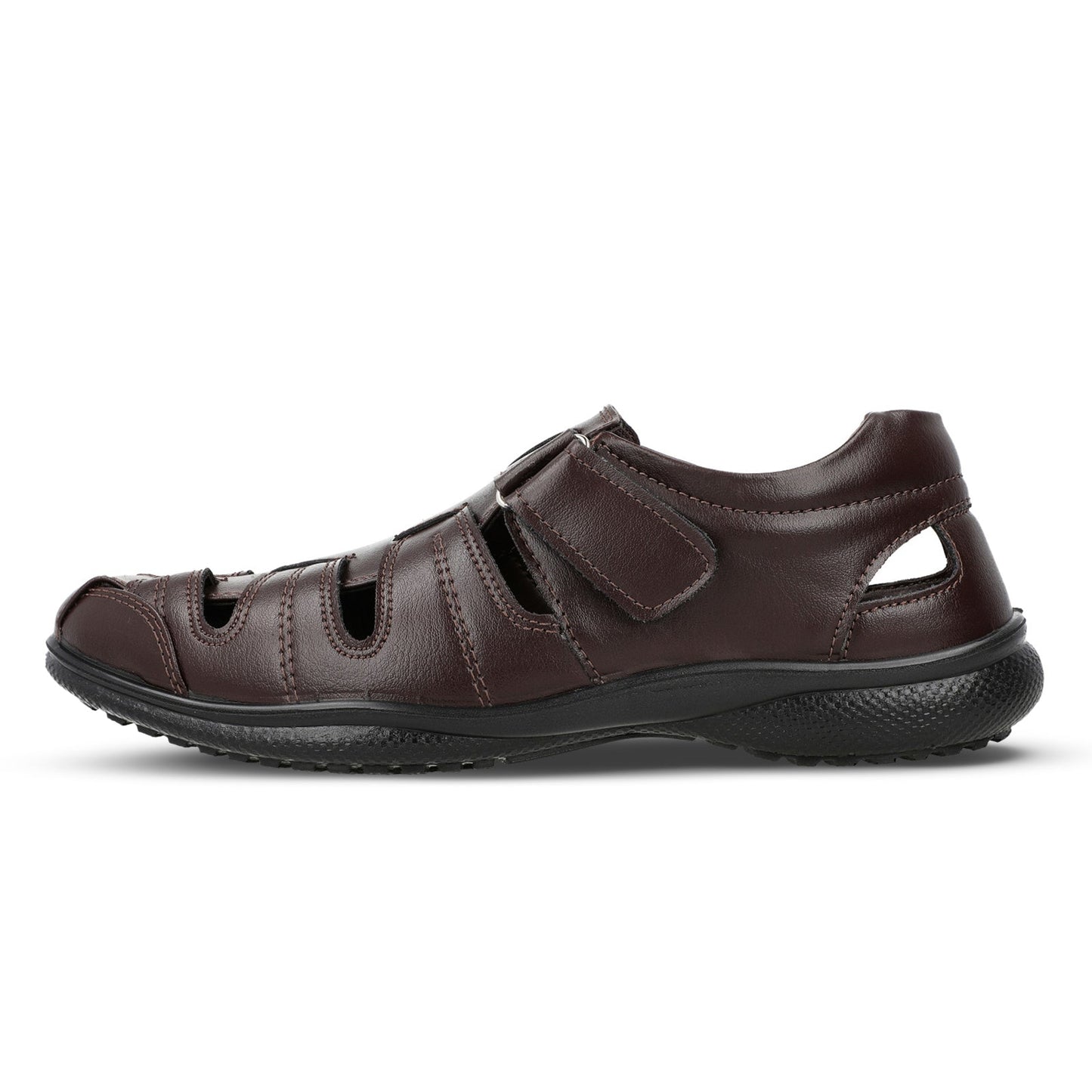 Walkaroo Roman Sandals Mens - WF6257 Brown - Walkaroo Footwear