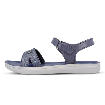 Walkaroo Womens Sandal - WL7824 Blue - Walkaroo Footwear