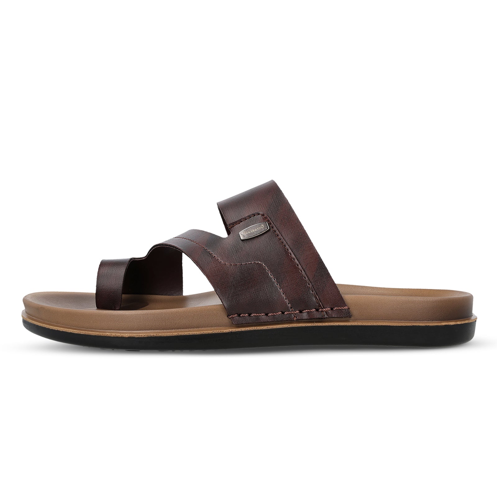 Walkaroo+ Men Sandals - WE1335 BROWN - Walkaroo Footwear