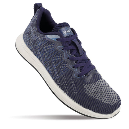 Men's Daily Wear Non Marking Sports Shoe  - WS6092 Navy Blue