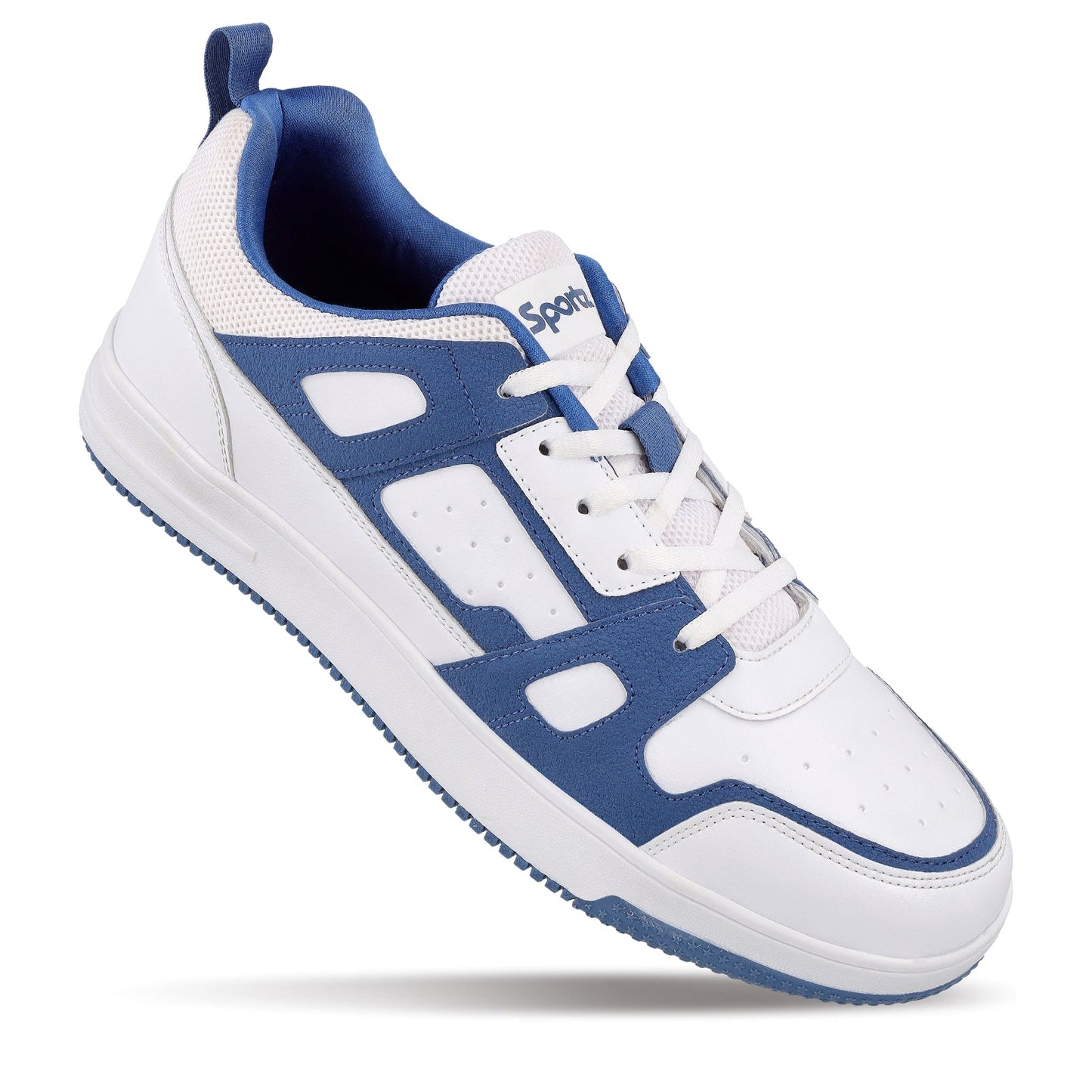 Walkaroo Men's Sneakers - WY3344 White Blue