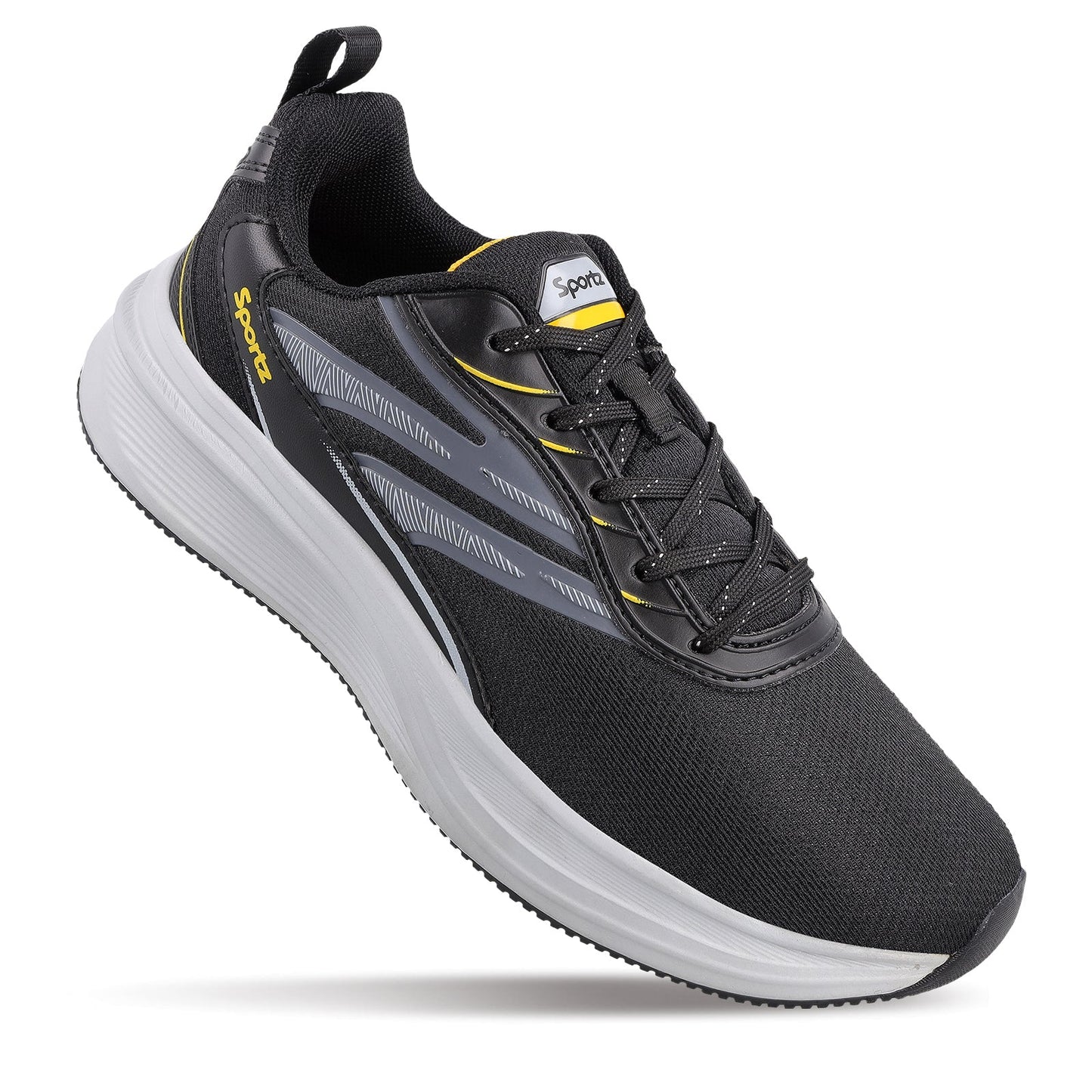 WILZER Men's Lace-up Sports Shoe - WS9153 Black