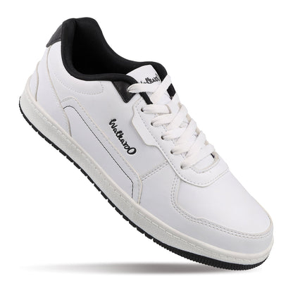 Men's Casual Sneakers - WY3461 White Black
