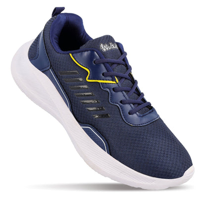 Walkaroo Men Running Shoe - WS3051 Navy Blue - Walkaroo Footwear