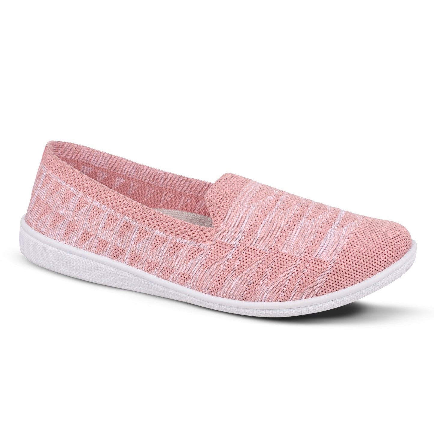 Walkaroo Womens Melange Belly Shoes - WC4943 Peach - Walkaroo Footwear