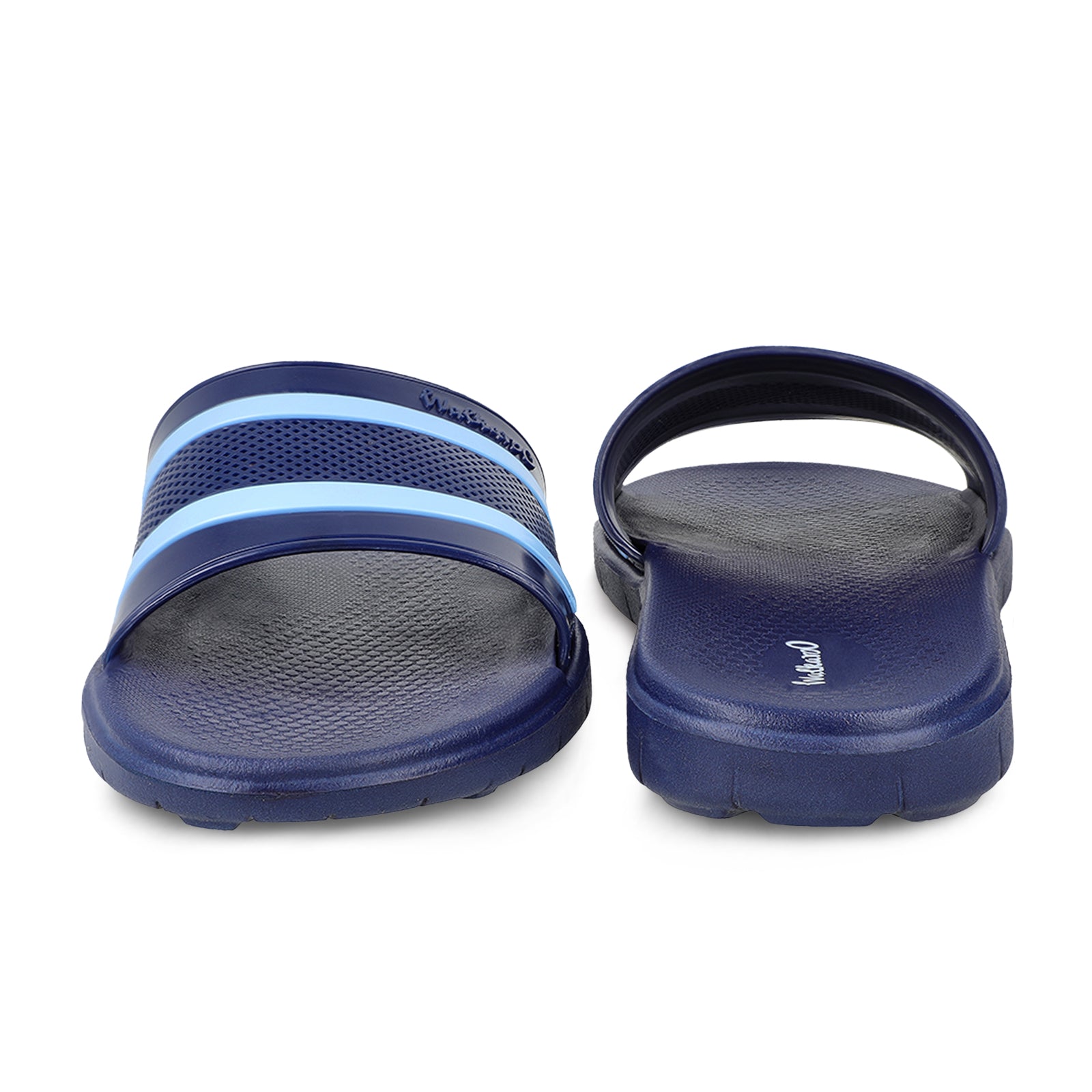 Walkaroo Mens Flip Flop Slippers - WC4240 Navy Blue - Walkaroo Footwear