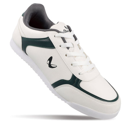 Men's Low-Top Sneakers -  WY3459 White Green