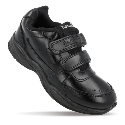 Walkaroo Senior Boys School Shoes - 570 Black - Walkaroo Footwear