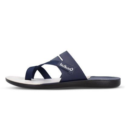 Walkaroo Boys Sandal - WG5451 Blue white - Walkaroo Footwear