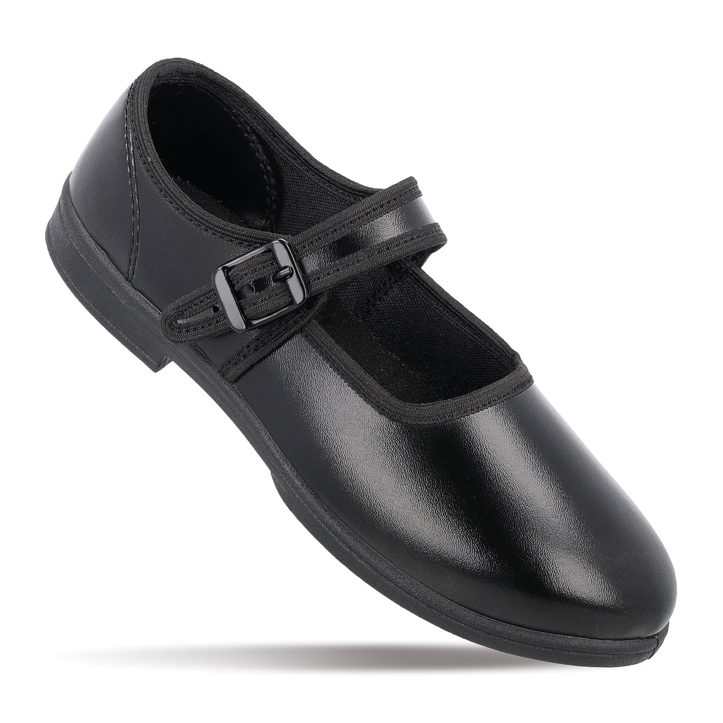 Girls School Shoe - WV591 Black
