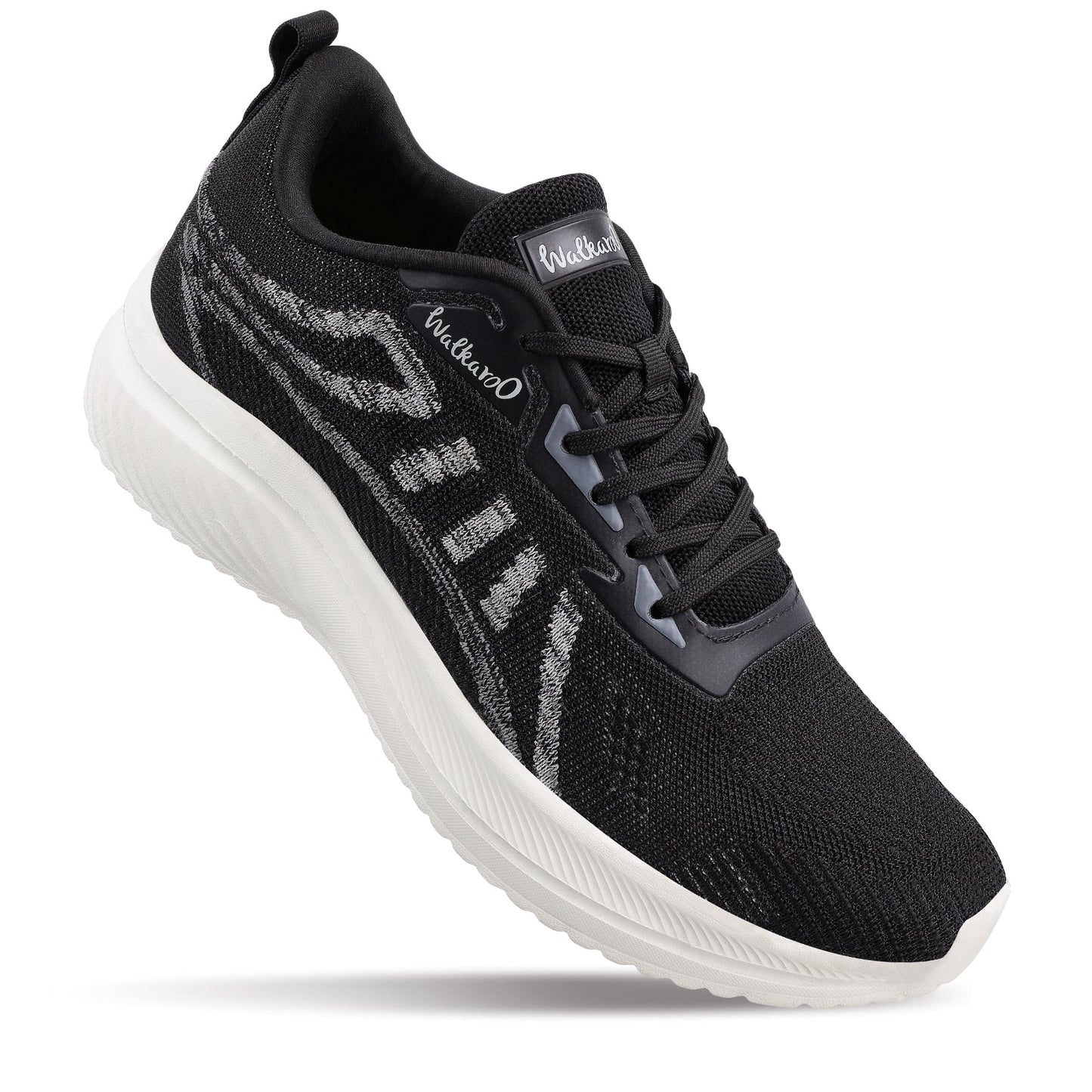 Men's Lace-up Walking Shoe - WS9105 Black