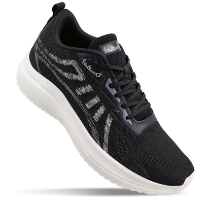Men's Lace-up Walking Shoe - WS9105 Black