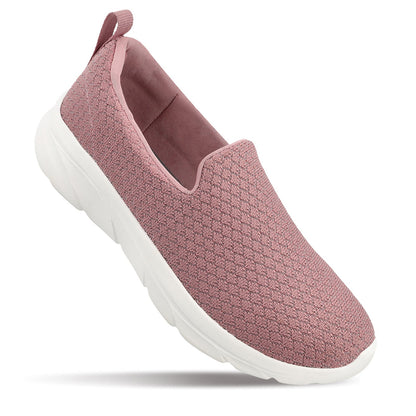 Women's Slip-on Sports Shoe - WS3241 Peach