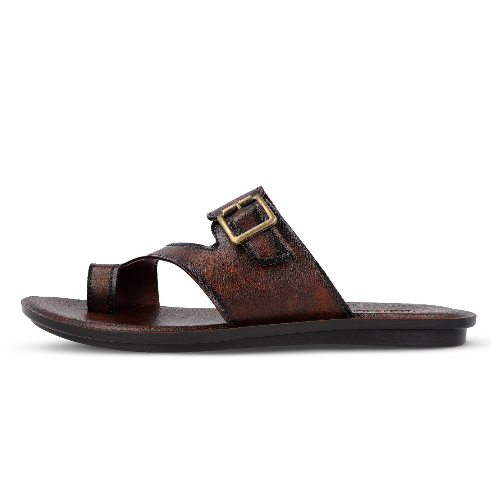 Walkaroo Men Sandals - WG5458 Brown - Walkaroo Footwear