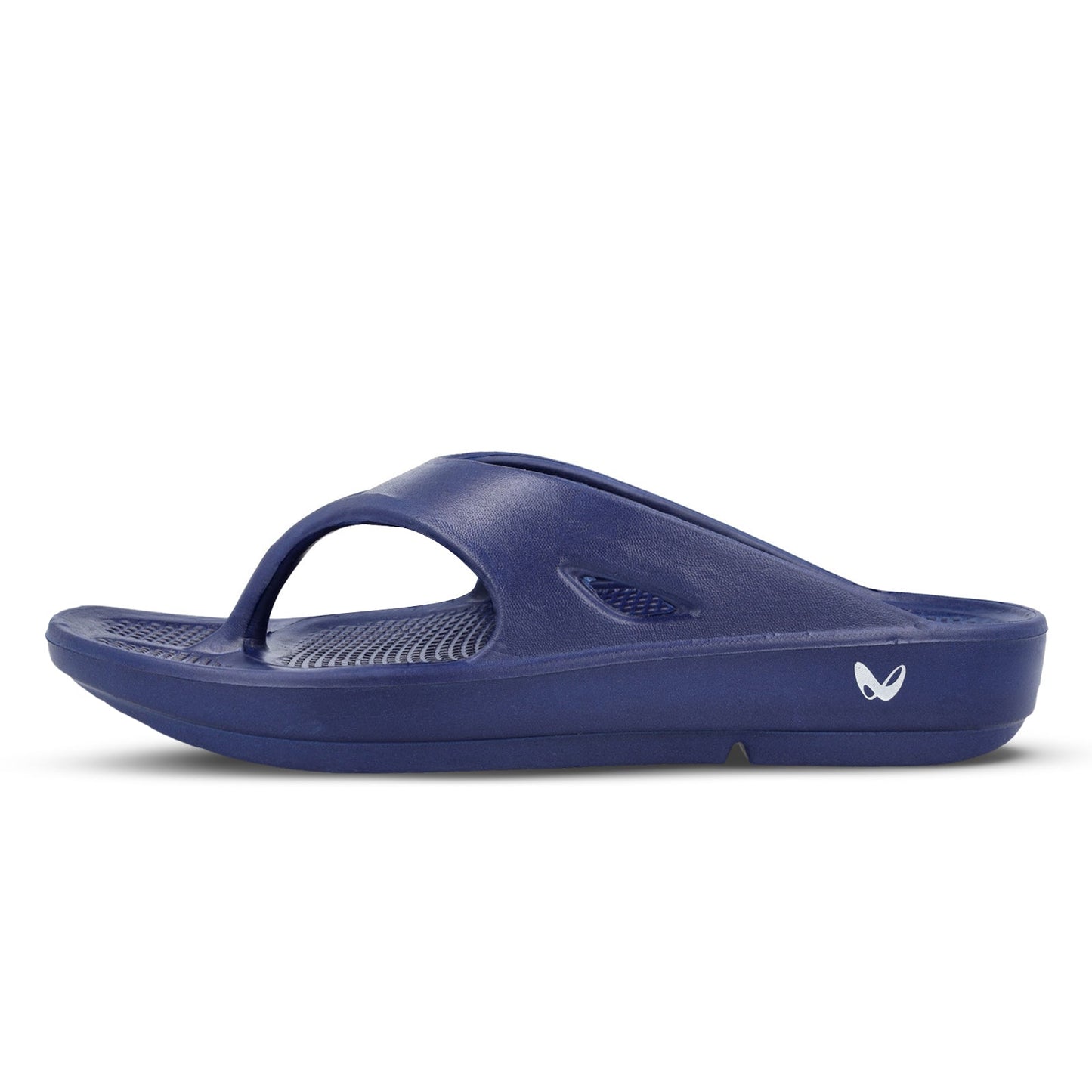 Walkaroo Men Solid Thong Flip-Flop - WC4241 Navy Blue - Walkaroo Footwear