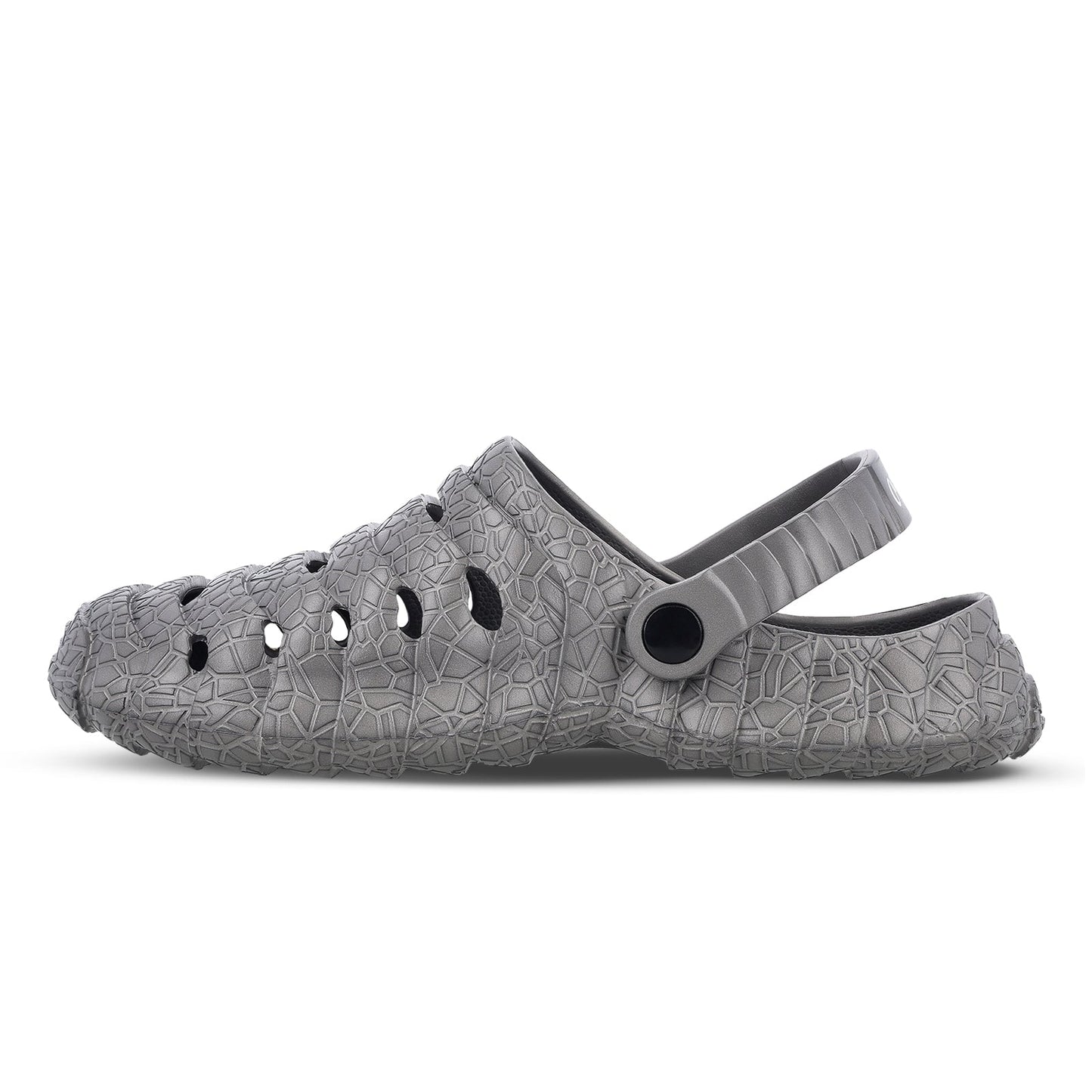 Walkaroo Men's Clogs  - WC8761 Dark Grey