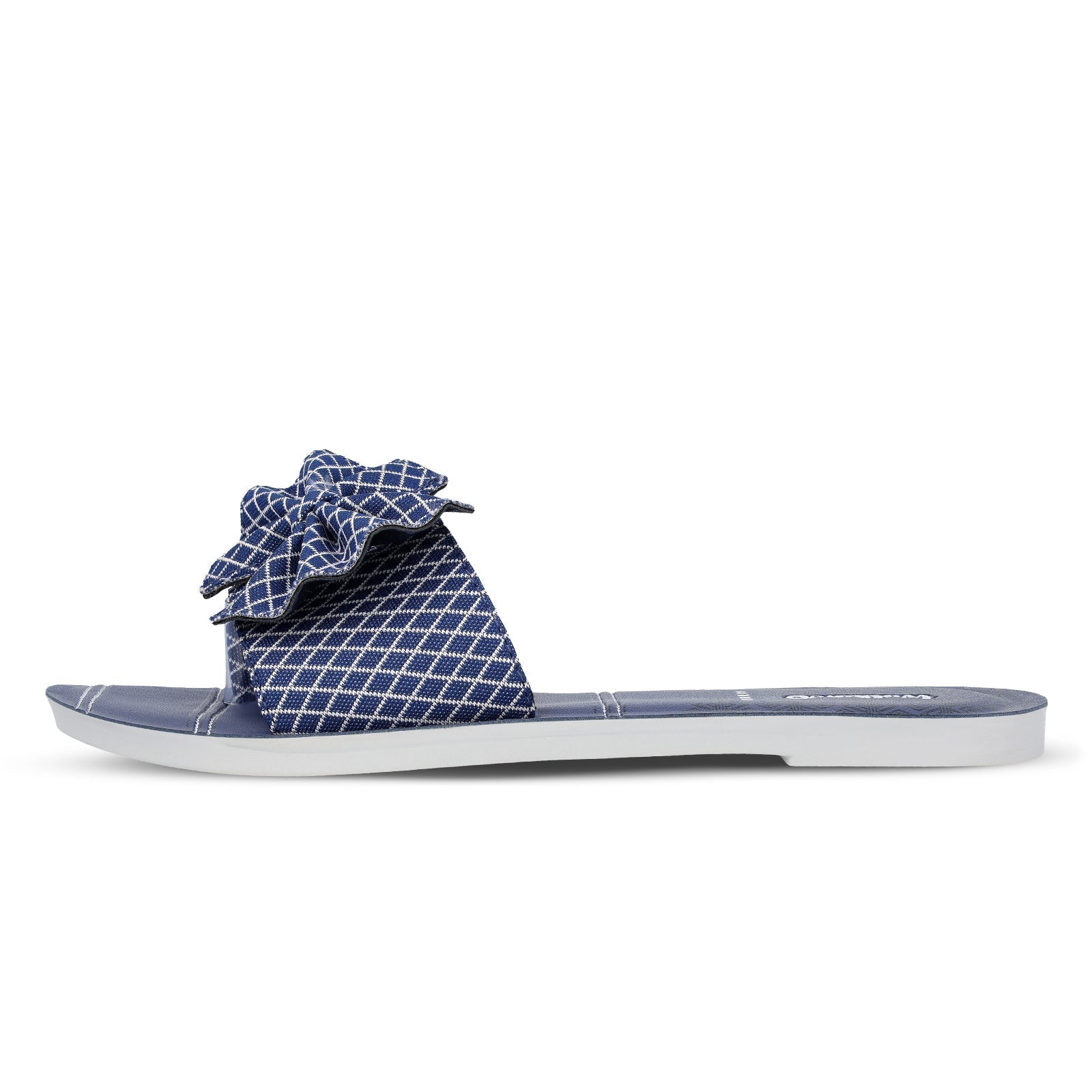 Walkaroo Womens Flip Flop - WL7410 M Blue - Walkaroo Footwear