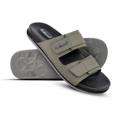 Walkaroo+ Men Sandals - WE1347 Olive - Walkaroo Footwear