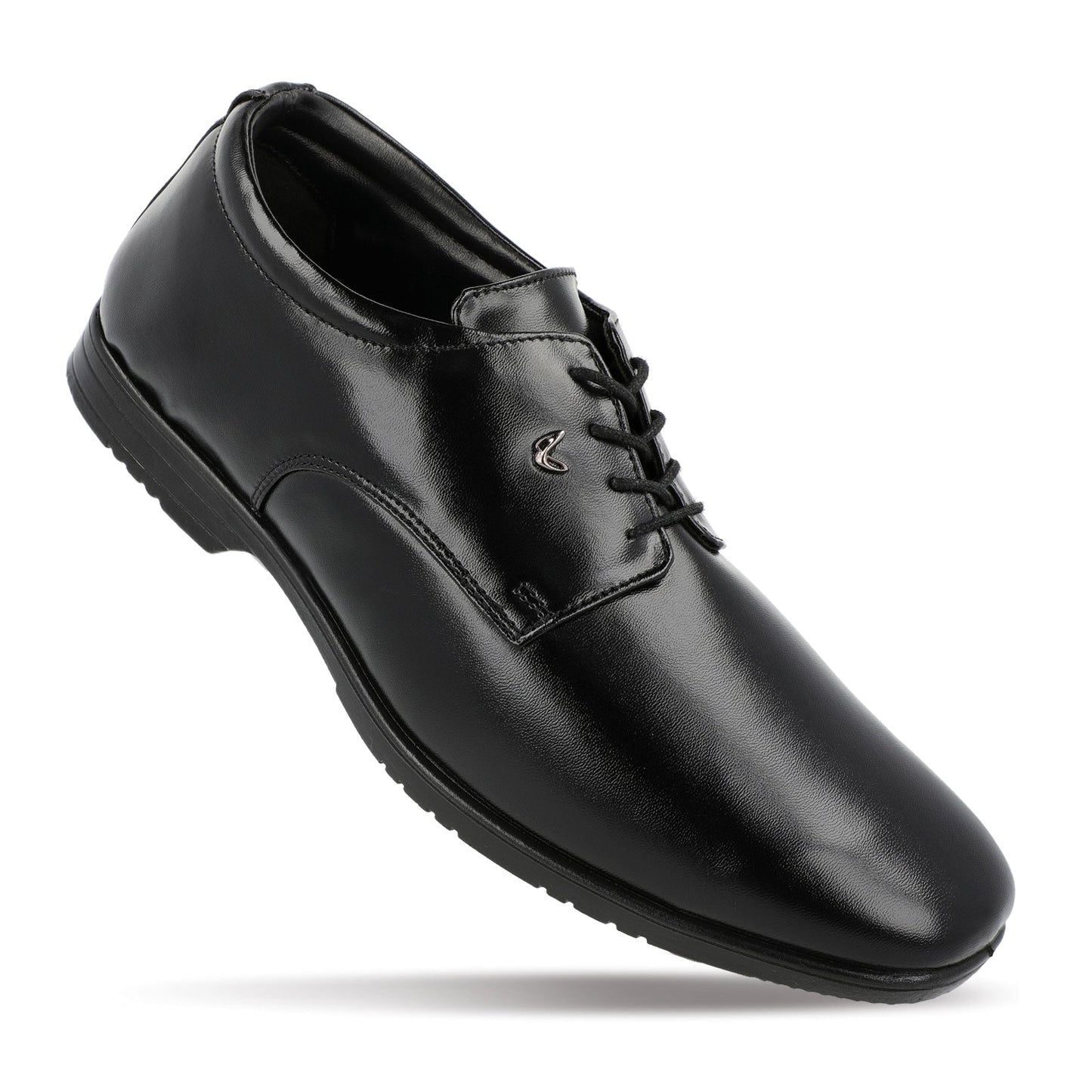 Walkaroo Xgo Men Derby Formal Shoes - WF6011 Black - Walkaroo Footwear