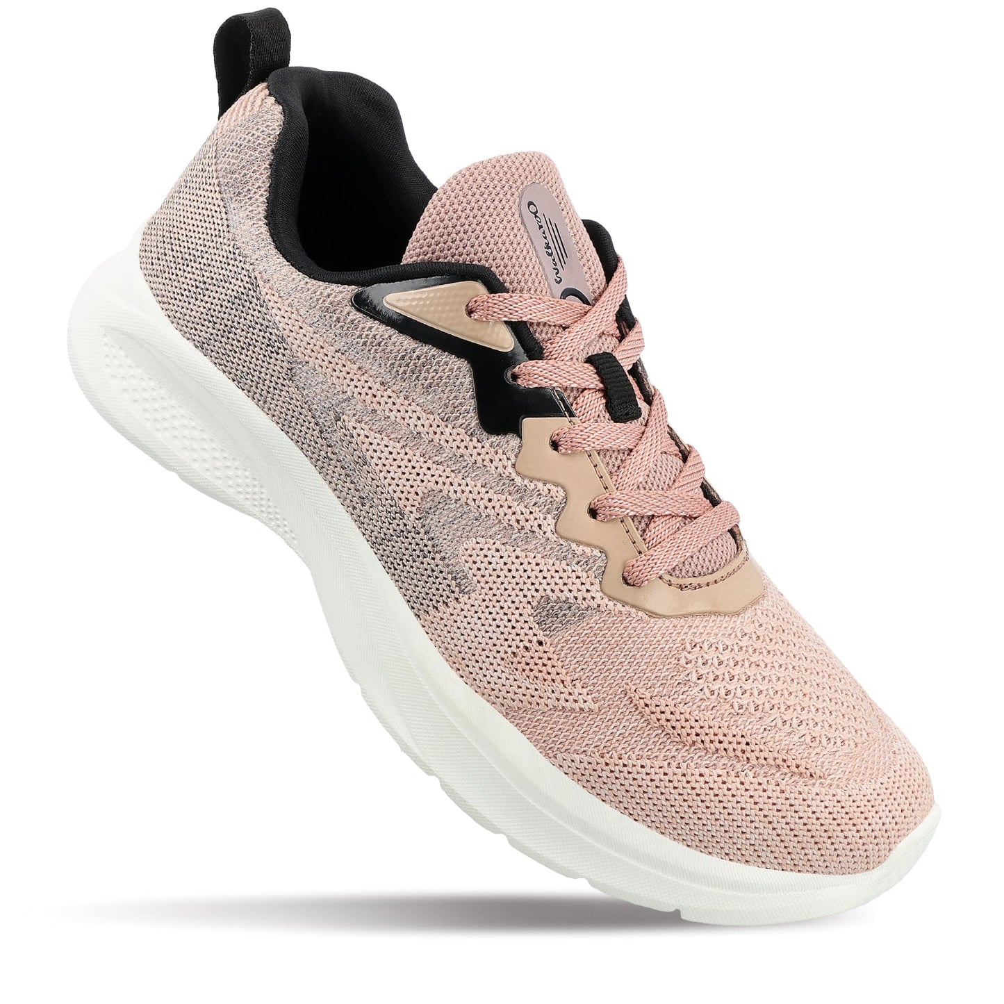 Women's Lace-up Walking Shoes - WS9908 Peach