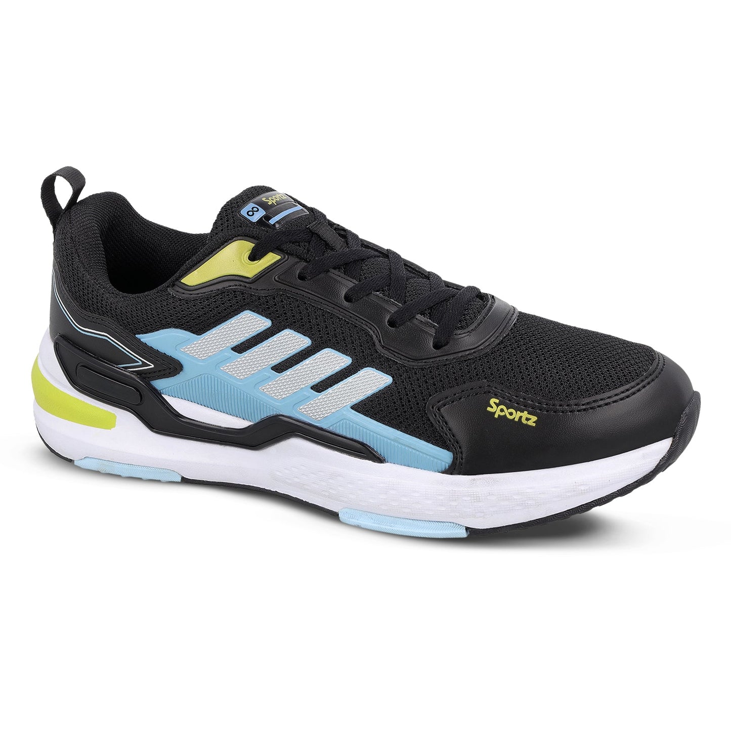 Men's Lace-up Sports Shoe - WS9135 Black