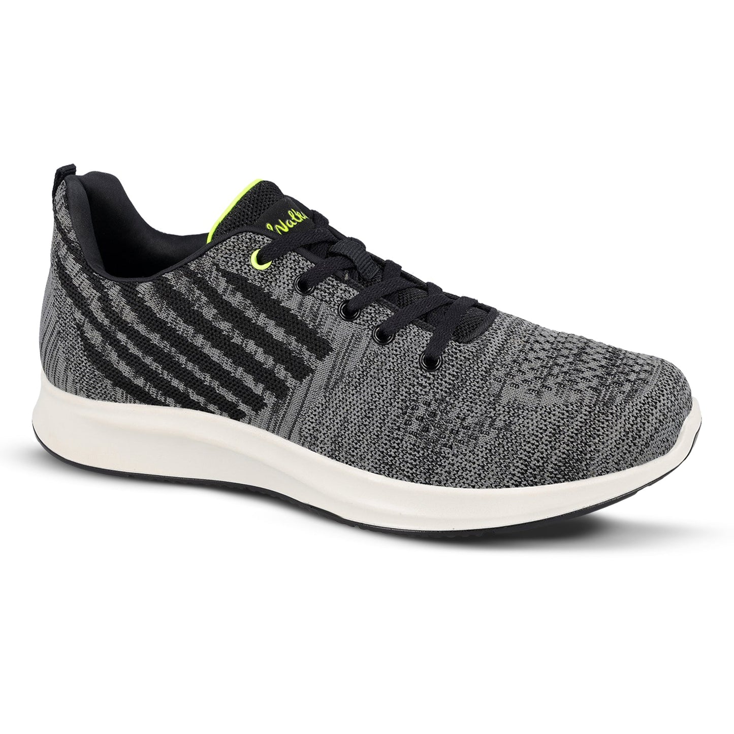 Walkaroo Men Lace-up Training Shoes - WS9513 Dark Grey - Walkaroo Footwear