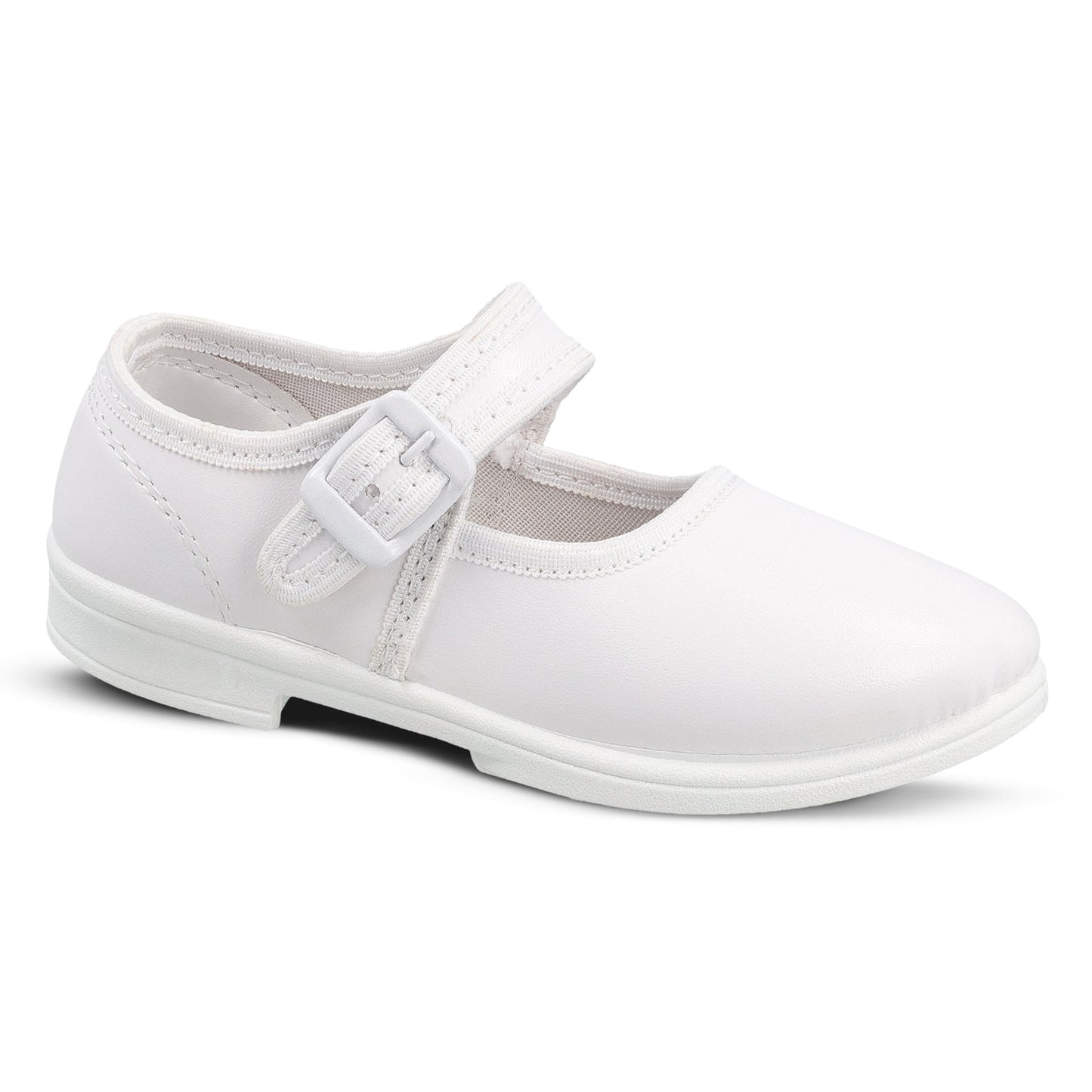 Kids School Shoe - WV591 White