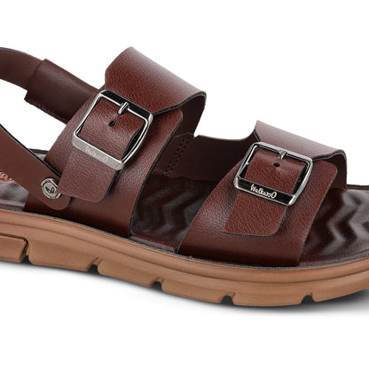 Walkaroo+ Men Sandals - WE1712 BROWN - Walkaroo Footwear