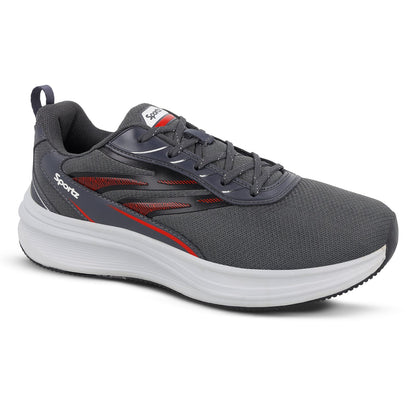 WILZER Men's Lace-up Sports Shoe - WS9153 Dark Grey