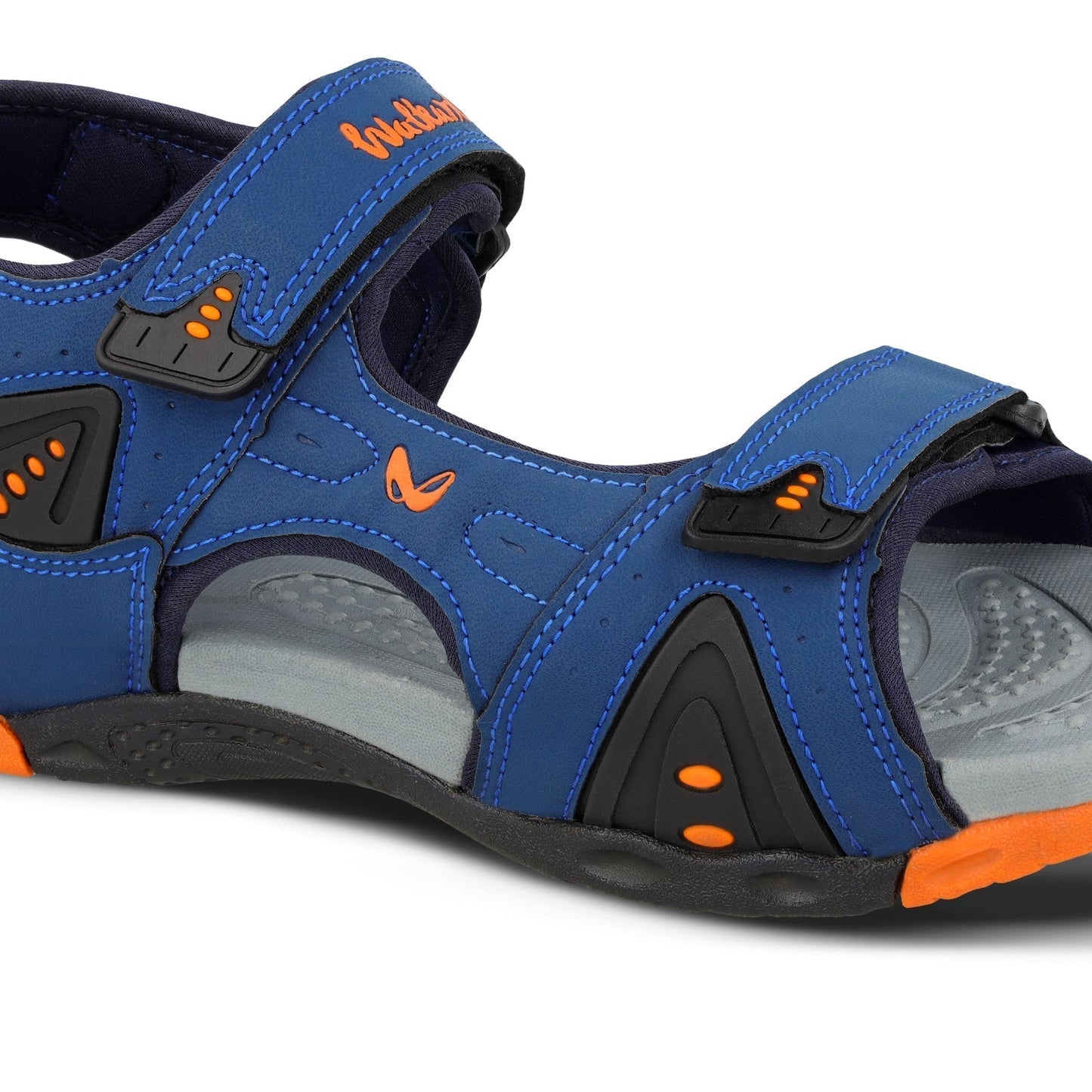 Walkaroo Men Sandals - WC4381 Navy Blue - Walkaroo Footwear