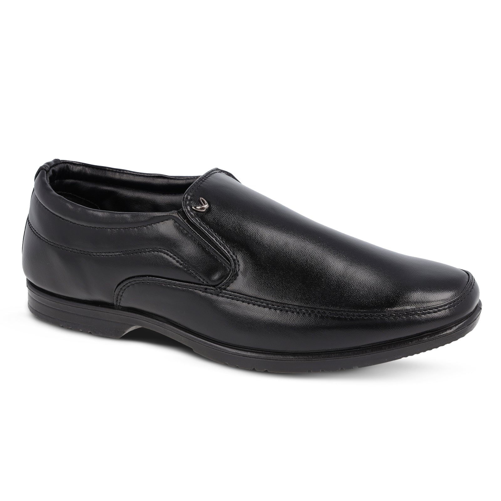 Walkaroo Xgo Men Loafer Formal Shoes - WF6010 Black - Walkaroo Footwear