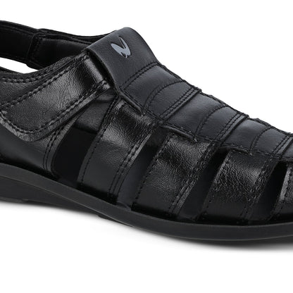 Men's Fisherman Sandals - 13505 Black