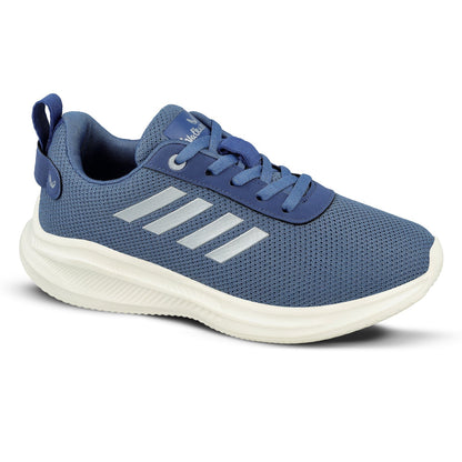 Walkaroo Boys Shoes - WS3077 Steel Blue - Walkaroo Footwear