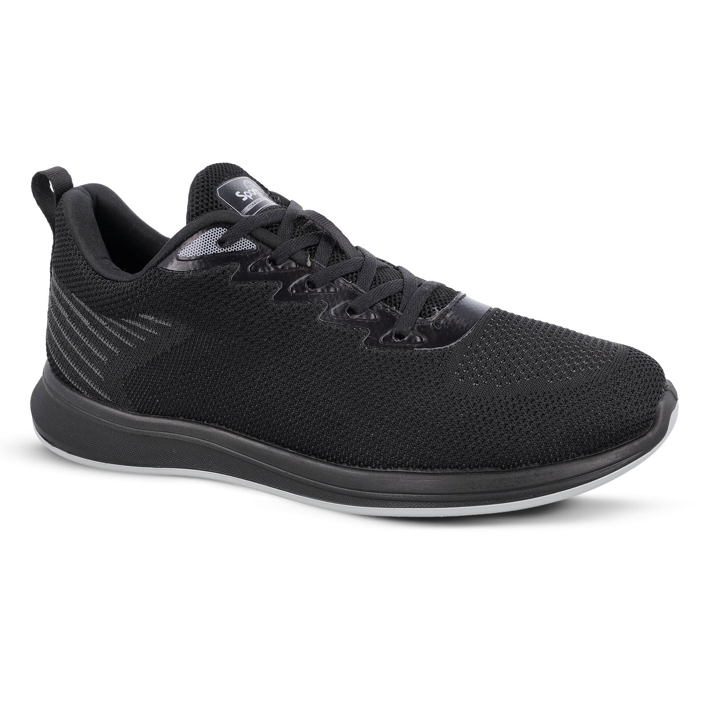 Men's Daily Wear Non Marking Sports Shoes  - WS6091 Black