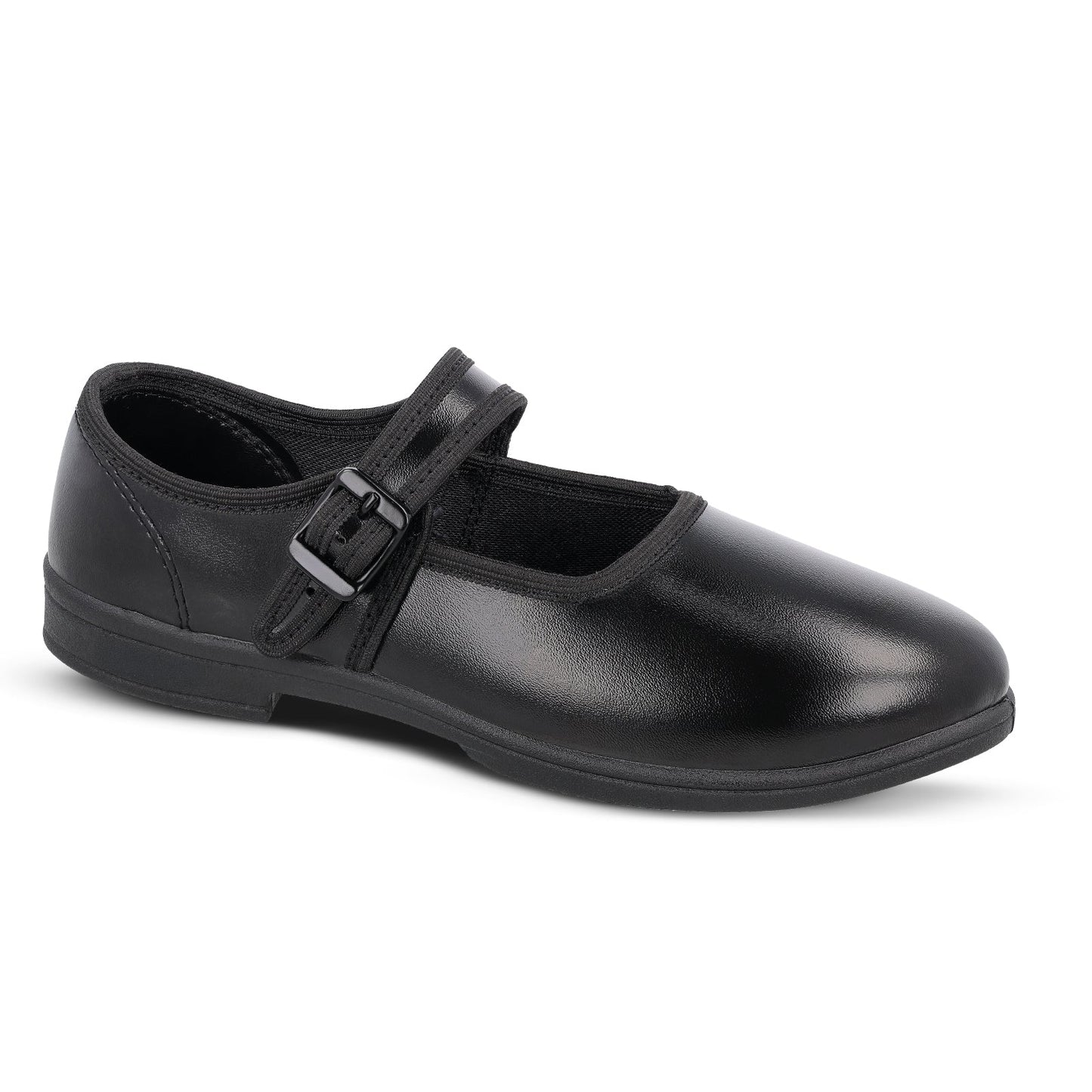 Girls School Shoe - WV591 Black