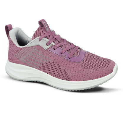 Women's Lace-up Sports Shoe - WS9911 Lavender