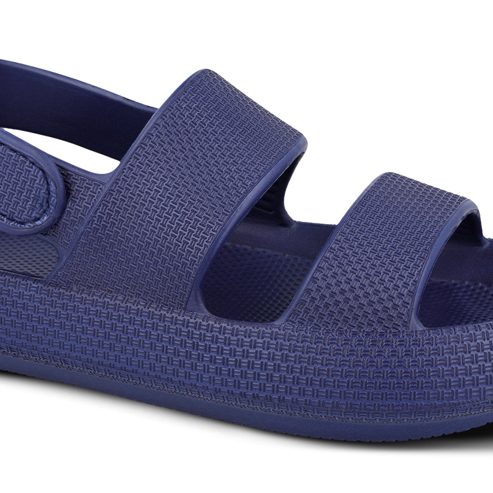 Walkaroo Mens Flip Flop Slippers - WC4828 Navy Blue - Walkaroo Footwear