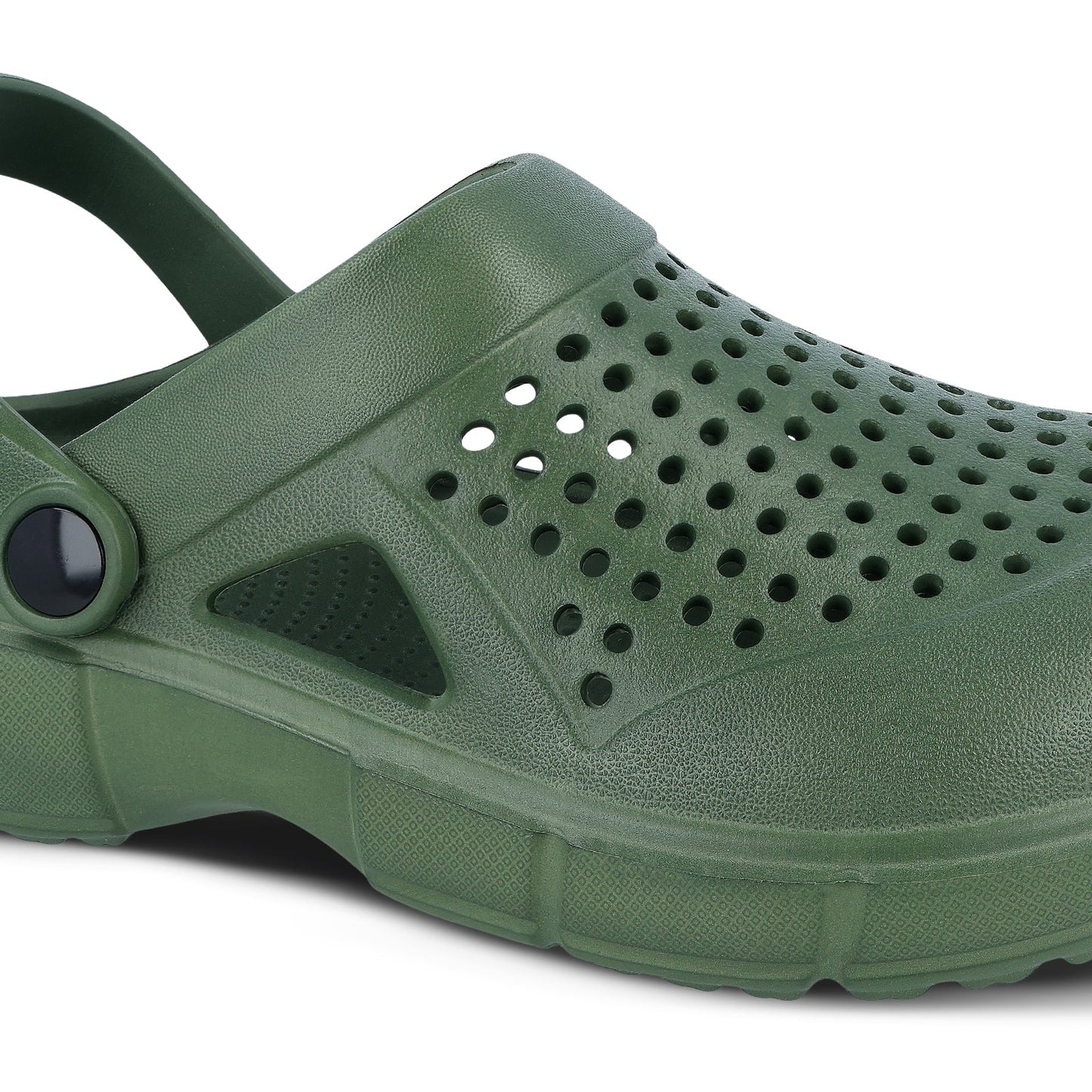 Walkaroo Mens Clogs - WC4849 Olive - Walkaroo Footwear