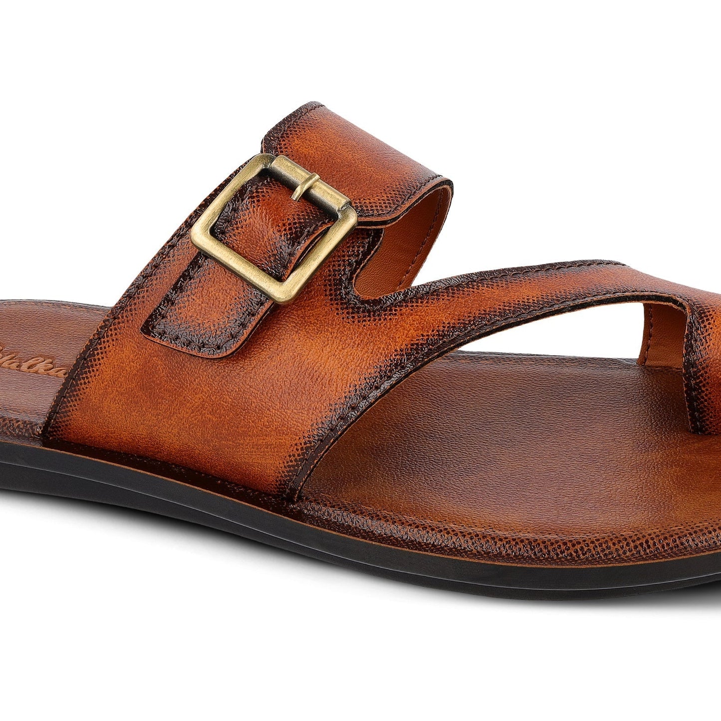 Walkaroo Men Sandals - WG5458 Tan - Walkaroo Footwear