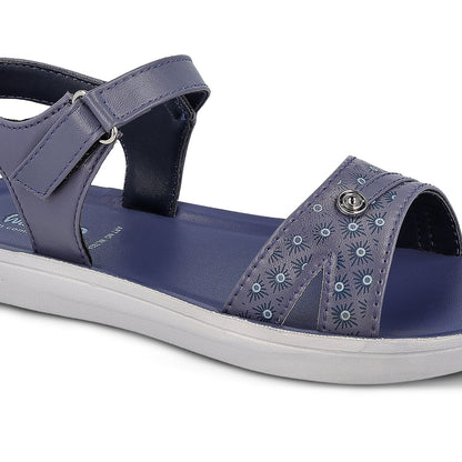 Walkaroo Womens Sandal - WL7824 Blue - Walkaroo Footwear