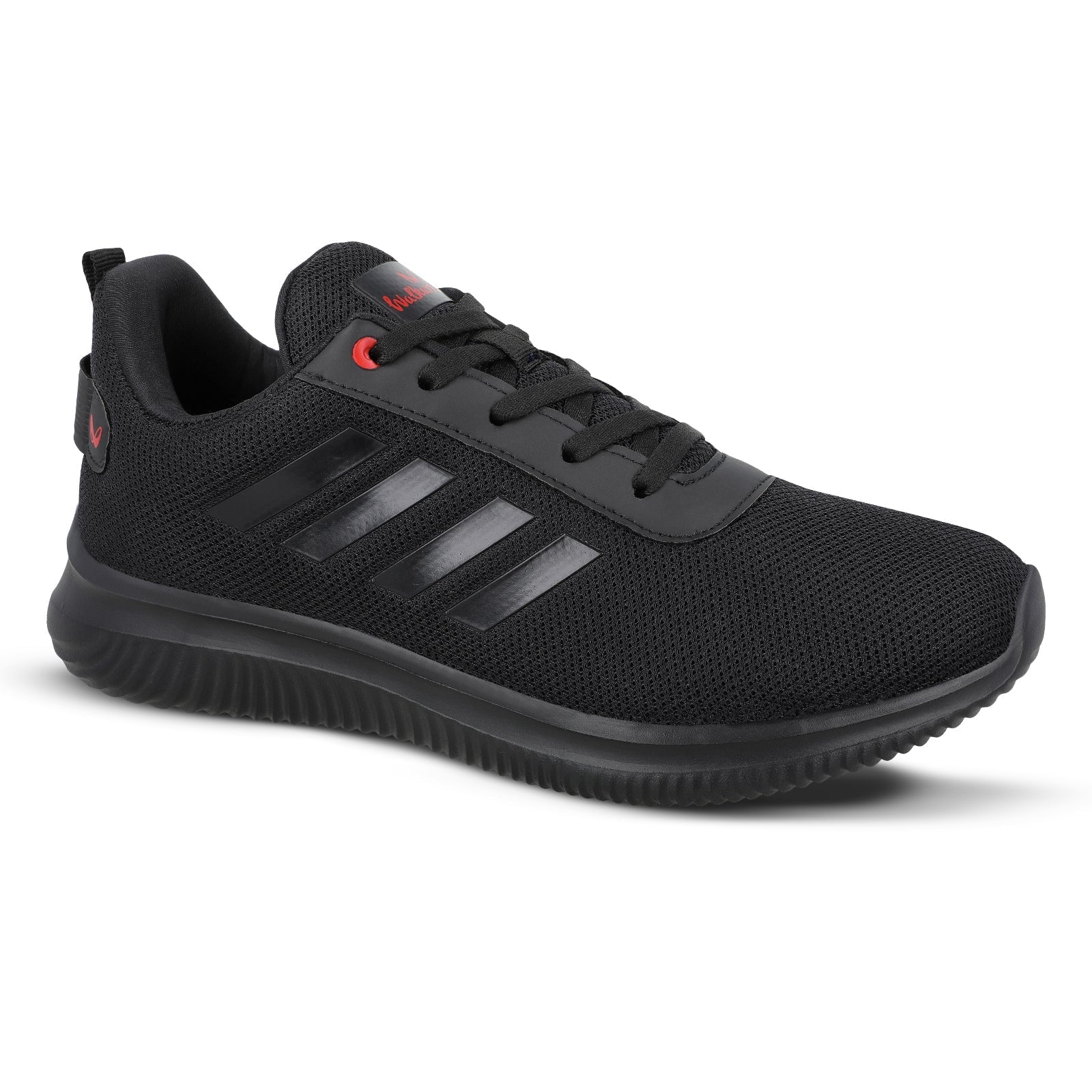 Walkaroo Boys Shoes - WS3077 Black - Walkaroo Footwear