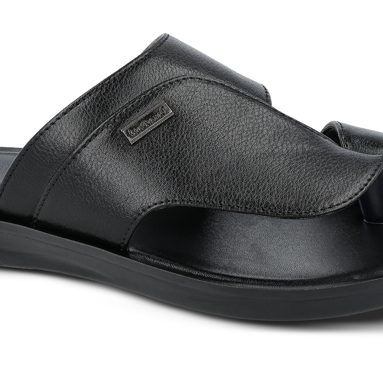 Walkaroo+ Men Sandals - WE1330 Black - Walkaroo Footwear