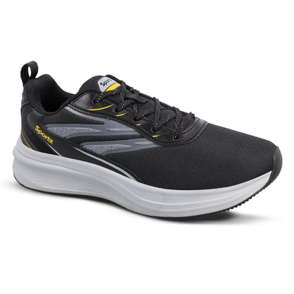 WILZER Men's Lace-up Sports Shoe - WS9153 Black
