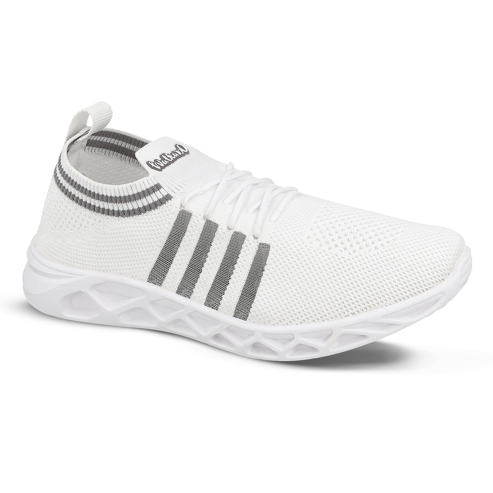 Walkaroo Men Walking Shoes - WY3316 White - Walkaroo Footwear