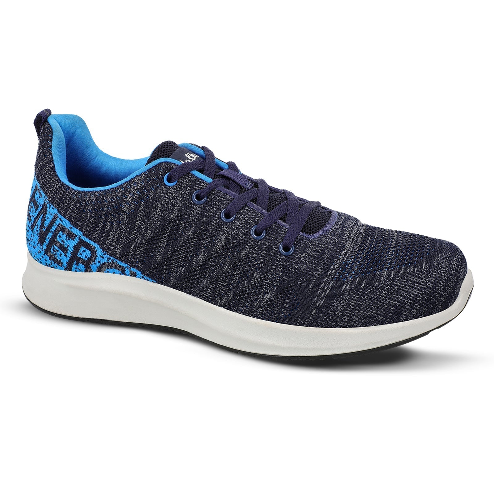 Walkaroo Men Lace-up Training Shoes - WS9511 Navy Blue - Walkaroo Footwear