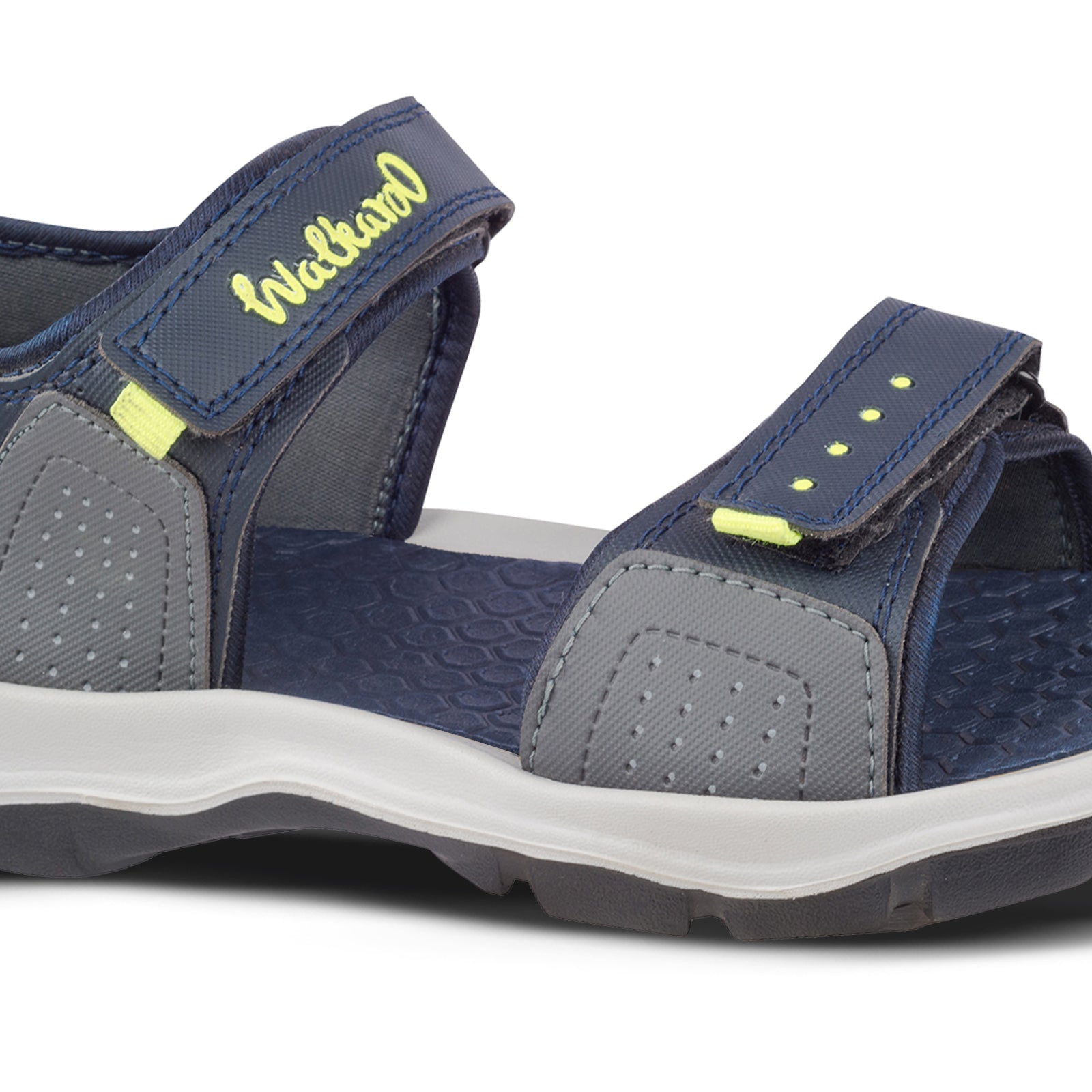 Walkaroo Mens Sandals - WC4328 Blue Green - Walkaroo Footwear