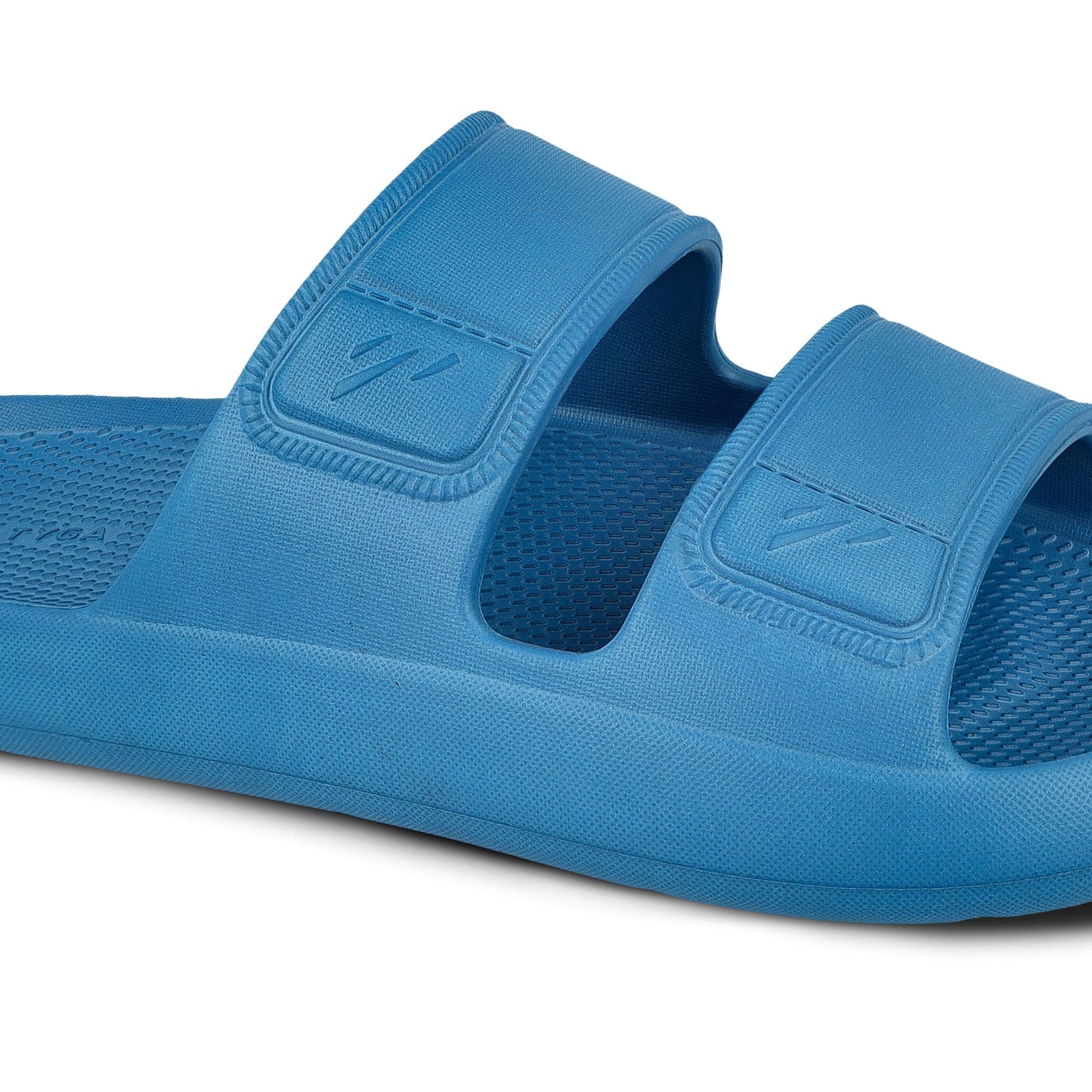 Walkaroo Men Casual Flip-Flop - WC4823 Teal Blue - Walkaroo Footwear