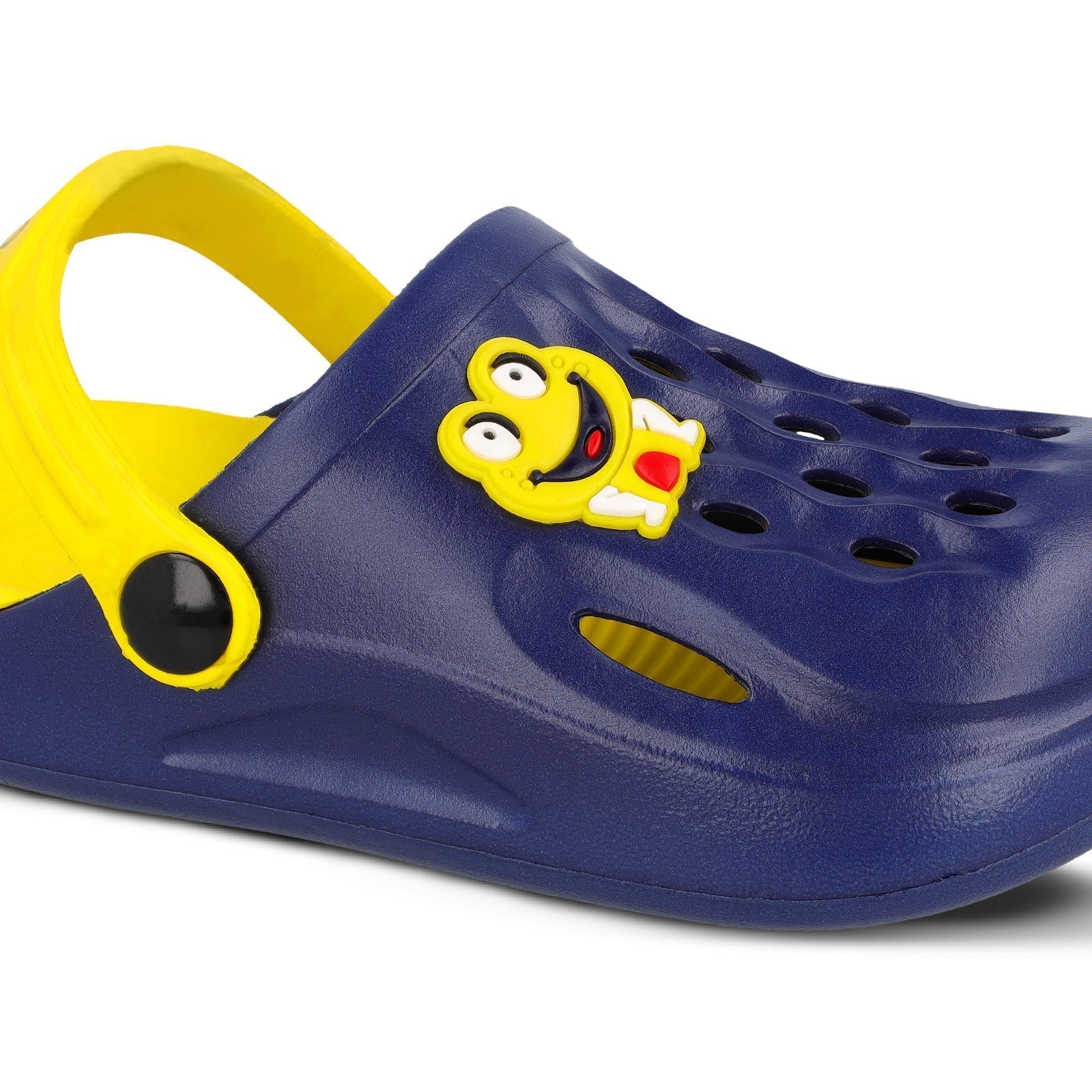 Walkaroo Boys Sandals Footwear - WK360 Navy Blue Yellow - Walkaroo Footwear